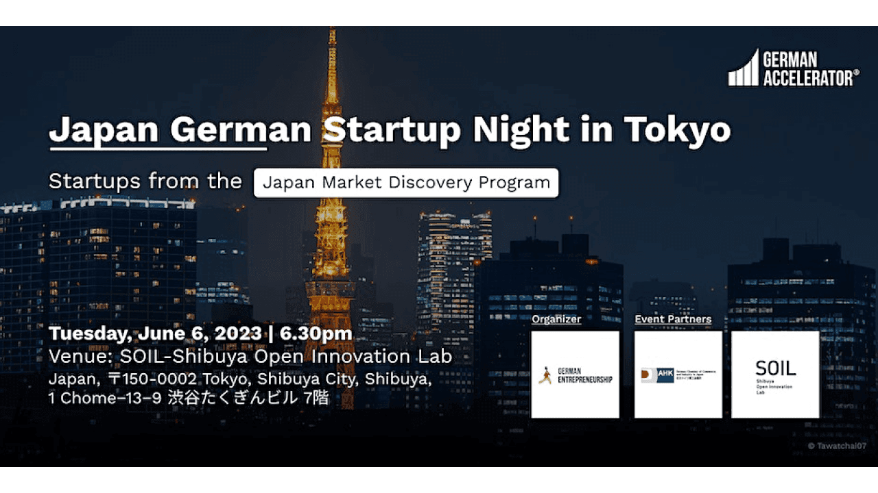 Japan German Startup Night in Tokyo