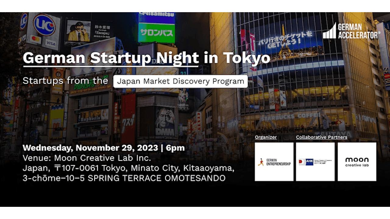 German Startup Night in Tokyo