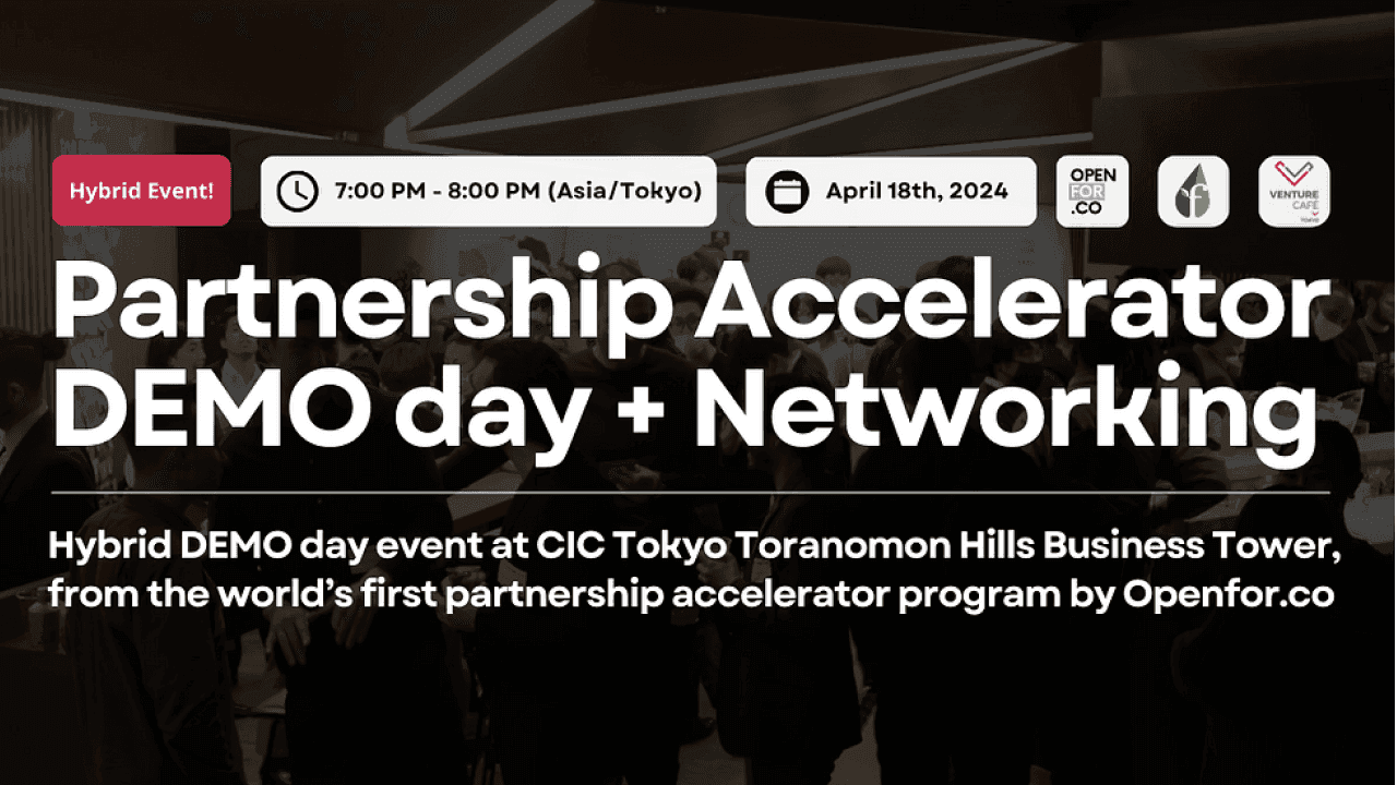 Partnership Accelerator Bootcamp Demo Day + Networking
