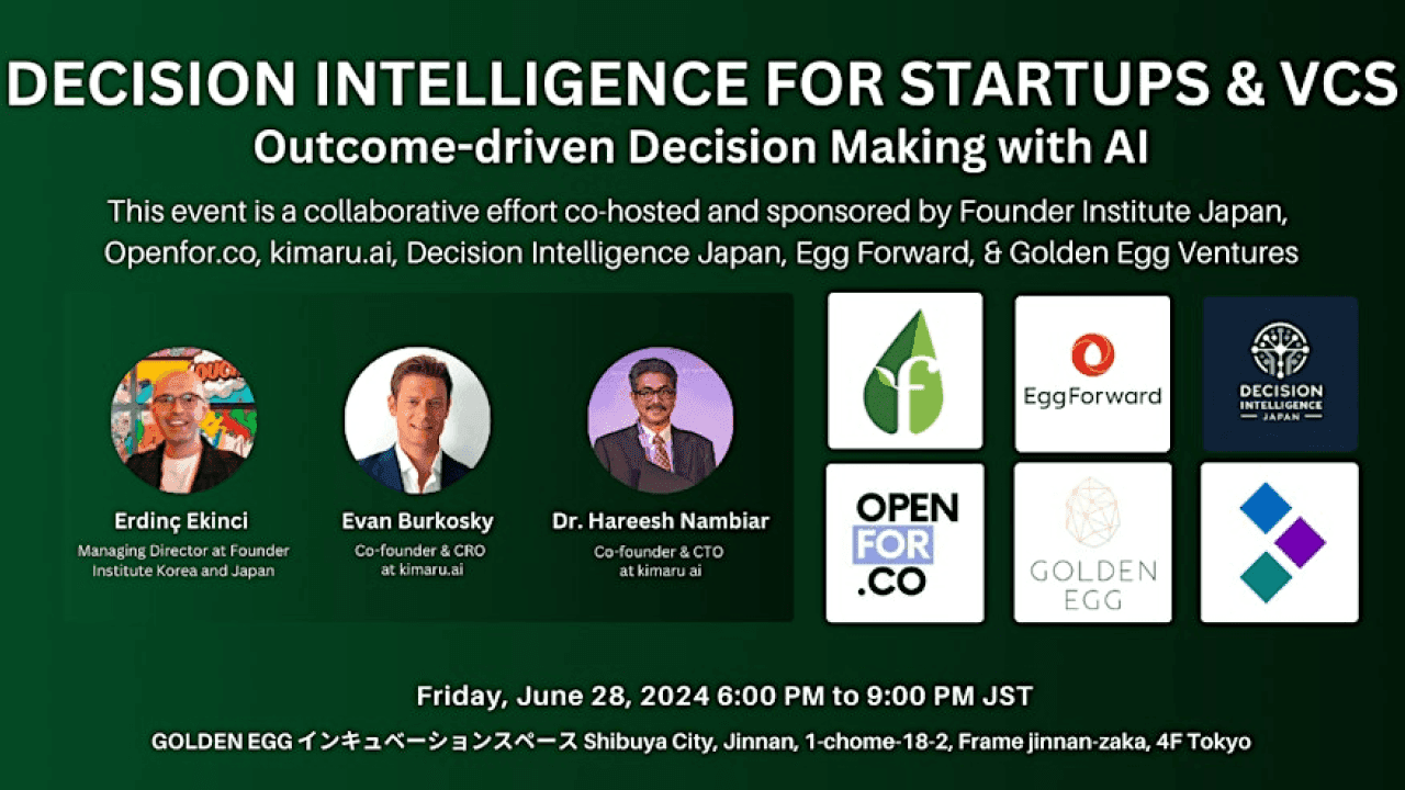 Decision Intelligence for Startups & VCs - Outcome-driven Decisions with AI