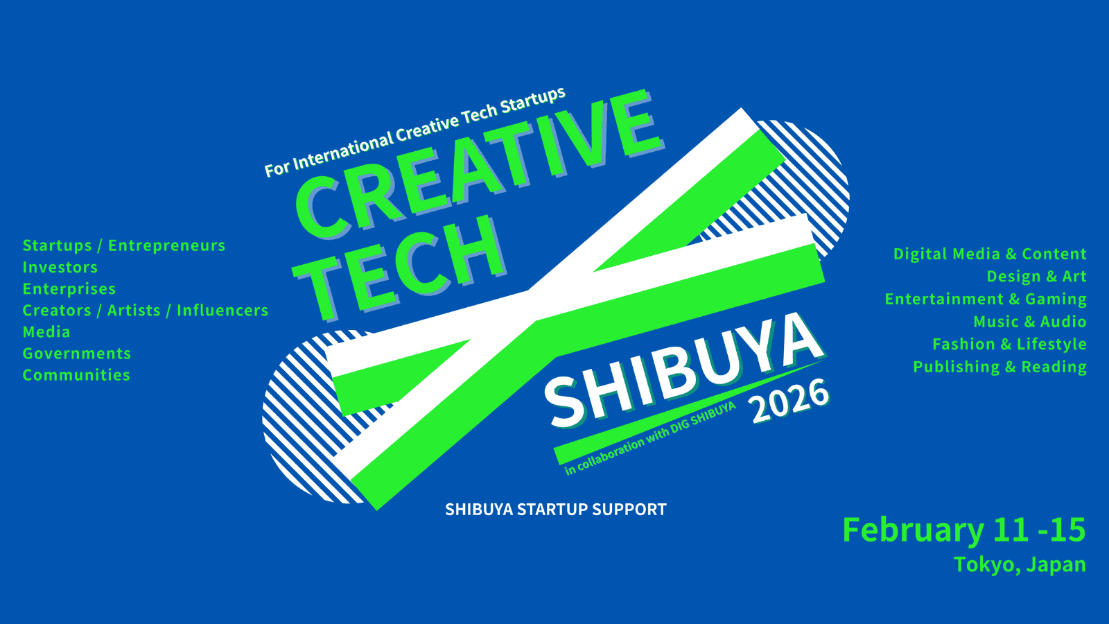 Creative Tech Shibuya 2026 coming in February
