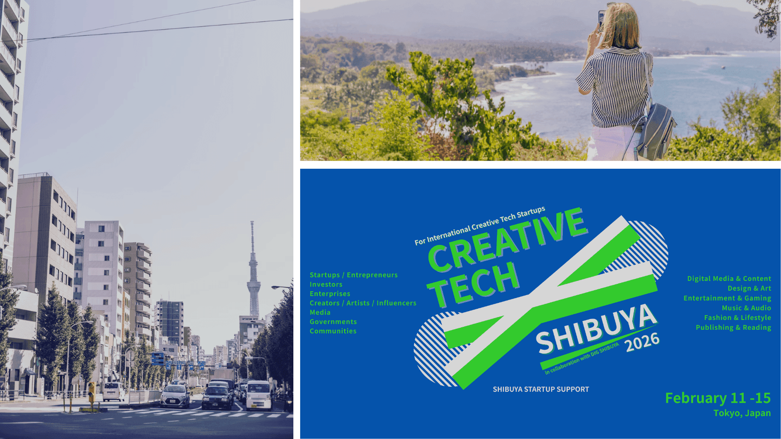Creative Tech Shibuya 2026: residency program & visa support for entrepreneurs